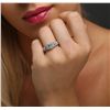 Image 2 : 18KT White Gold 1.44ctw Diamond Ring