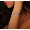 Image 1 : 14KT White Gold 1.90ctw Diamond Bangle