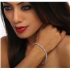 Image 1 : 14KT White Gold 3.61ctw Diamond Tennis  Bracelet