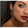 Image 2 : 14KT White Gold 1.61ctw Diamond Earrings
