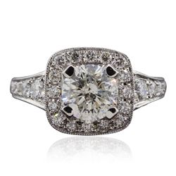 14KT White Gold 2.01ctw Diamond Ring
