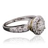 Image 2 : 18KT White Gold 1.75ctw Diamond Ring