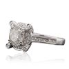 Image 2 : 18KT White Gold 3.13ctw Diamond Ring