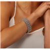 Image 2 : 14KT White Gold 7.50ctw Diamond Bracelet