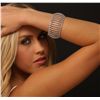 Image 2 : 18KT White Gold 12.60ctw Diamond Bracelet