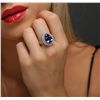 Image 2 : 14KT Two-Tone Gold 4.23ct Tanzanite and Diamond Ring