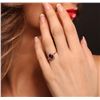 Image 1 : 14KT Yellow Gold 1.27ct Rubellite and Diamond Ring