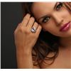 Image 2 : 14KT Rose Gold 12.29ct Kunzite and Diamond Ring
