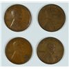 Image 1 : (4) LINCOLN CENTS (15-S, 16, 22-D, 23-S)
