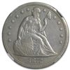 Image 1 : 1872-CC Liberty Seated Dollar AU Details Cleaned NGC. PCGS Value $18,500