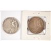 Image 2 : LOT of (2) 1925 STONE MOUNTAIN COMM. SILVER HALF DOLLAR XF / AU
