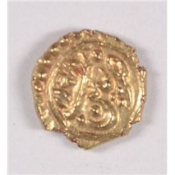 1850's GOLD FANAM INDIA PIECE