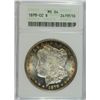 Image 1 : 1878-CC MORGAN DOLLAR ANACS MS-64