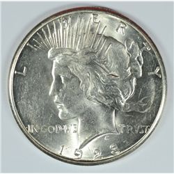 1923-S PEACE DOLLAR CH BU