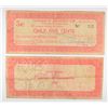 Image 2 : (10) 1933 DEPRESSION SCRIPT (CLAY CENTER, KS) FIVE CENTS