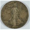 Image 1 : 1938-D WALKING LIBERTY HALF DOLLAR, VG/F