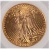 Image 2 : 1927 $20.00 St. GAUDENS GOLD, NCI- MS-63 NICE