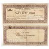 Image 2 : (10) 1933 DEPRESSION SCRIPT (CLAY CENTER, KS) FIFTY CENTS