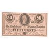 Image 1 : 1864 FIFTY CENT CONFEDERATE STATES OF AMERICA CU