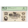 Image 1 : 18- $3 PROOF VILLAGE BANK (BOWDOINHAM, ME) PCGS 62 APPARENT