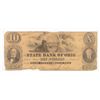 Image 1 : 1858 $10 STATE BANK OF OHIO
