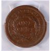 Image 3 : 1854 LARGE CENT, PCGS VF-30