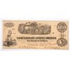 Image 1 : 1862 $100 CONFEDERATE STATES OF AMERICA