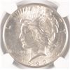 Image 2 : 1923-S PEACE DOLLAR NGC MS-63