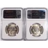 Image 2 : LOT OF ( 2 ) 1949 FRANKLIN HALF DOLLARS, NGC MS-63 FBL