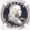 Image 2 : 1962 FRANKLIN HALF DOLLAR, NGC PROOF-67 STAR!!