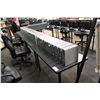 Image 1 : BLACK MODULAR 10 PIECE CONFERENCE TABLE