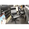Image 2 : BLACK LEATHER HI BACK EXECUTIVE CHAIR