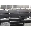 Image 2 : TEKNION BLACK 5 DRAWER LATERIAL FILE CABINET