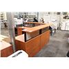 Image 1 : CHERRY 6 X 6 RECEPTION DESK