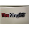 Image 2 : FIRE KING 25 BEIGE 4 DRAWER FIRE PROOF VERTICAL FILE CABINET (COMES WITH KEY)