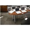 Image 2 : CHERRY OVAL MOBILE CONFERENCE TABLE
