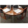 Image 2 : CHERRY ROUND MOBILE CONFERENCE TABLE