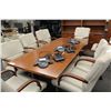 Image 2 : CHERRY 7 X 4 BOARDROOM TABLE