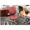 Image 2 : HON BURGUNDY MULTI LEVER TASK CHAIR