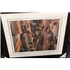 Image 2 : FRAMED PRINT "WOLF IN THE WOODS" BY COLLIN BOGGLE