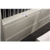 Image 2 : GRAY 2 DRAWER LATERAL FILE CABINET