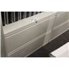 Image 2 : GRAY 2 DRAWER LATERAL FILE CABINET
