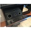 Image 2 : DARK WOOD WITH GRANITE TOP STYLIST'S EQUIPMENT CABINET