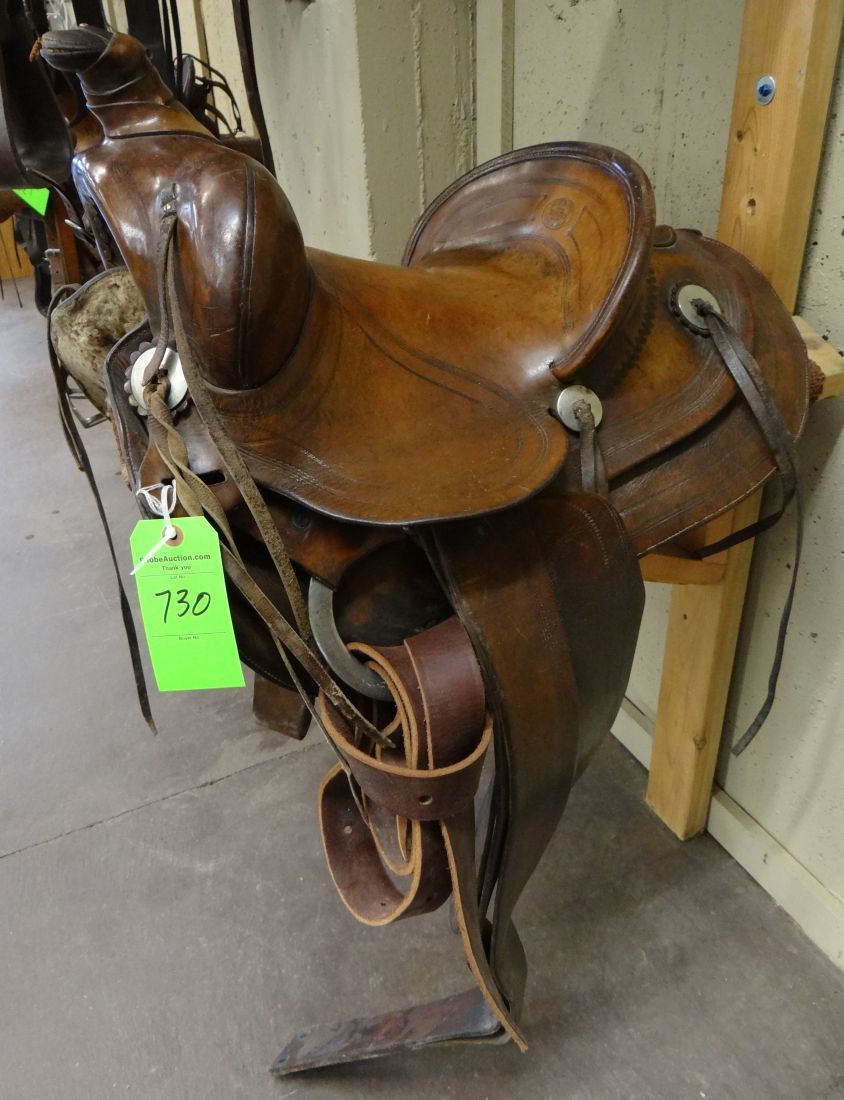 Newton Bros. 13 1/2" saddle, Vernal, Utah, no stirrups