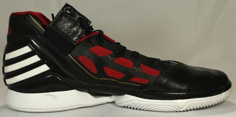 derrick rose signed shoes