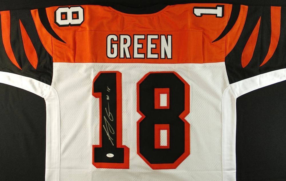 aj green signed jersey