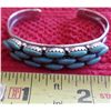 Image 2 : Turquoise and Sterling Silver Bracelet