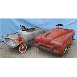 Vintage pedal cars