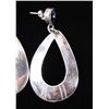 Image 5 : Navajo Sterling & Black Onyx Earring Collection Th