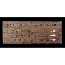 Nez Perce-Clearwater National Forest Service Sign